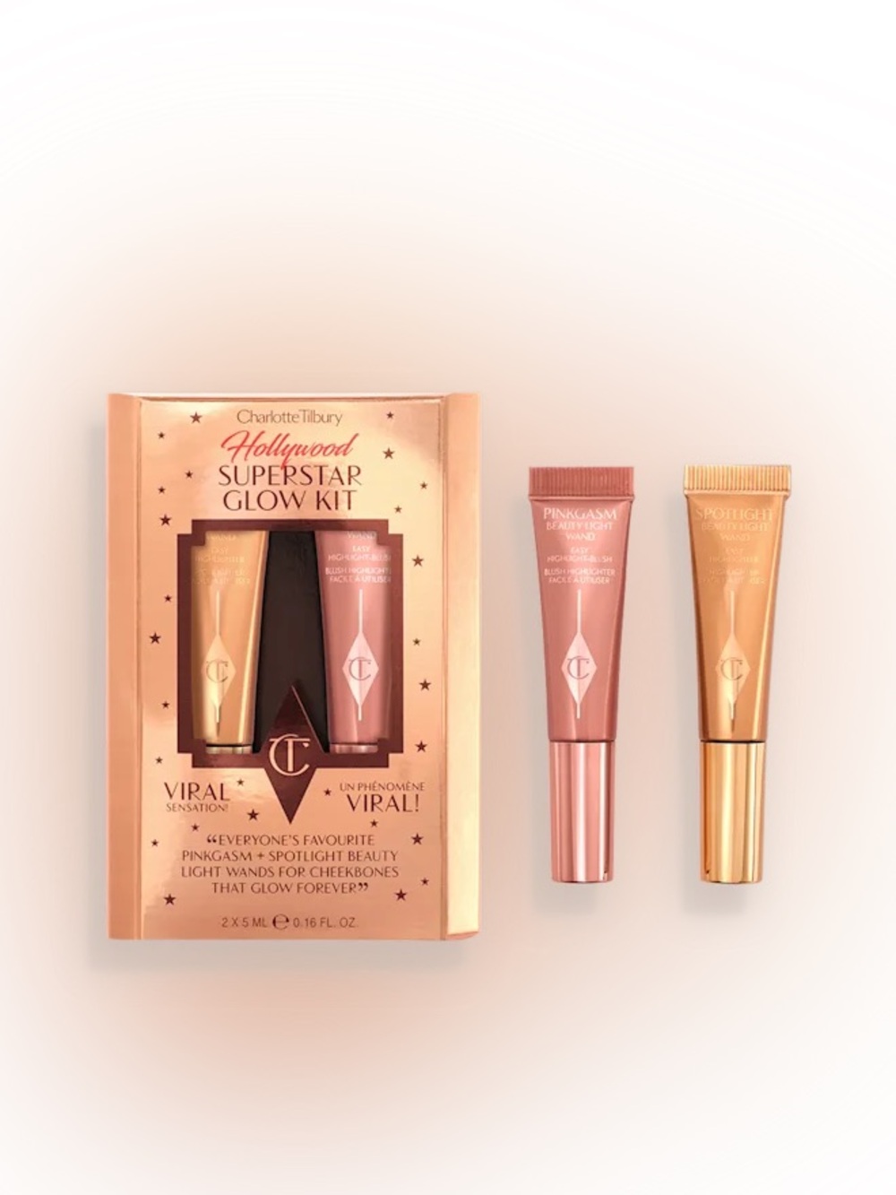 Charlotte Tilbury Hollywood Superstar Glow Kit - Travel Size Cheek Kit
